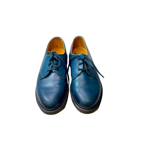 Dr. Martens Shoes - Dr. Martens | 1461 Leather Oxford Shoes - Blue ; Womens 7